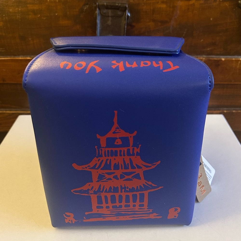 Chinese Take Out Container Novelty Crossbody Bag - NWT